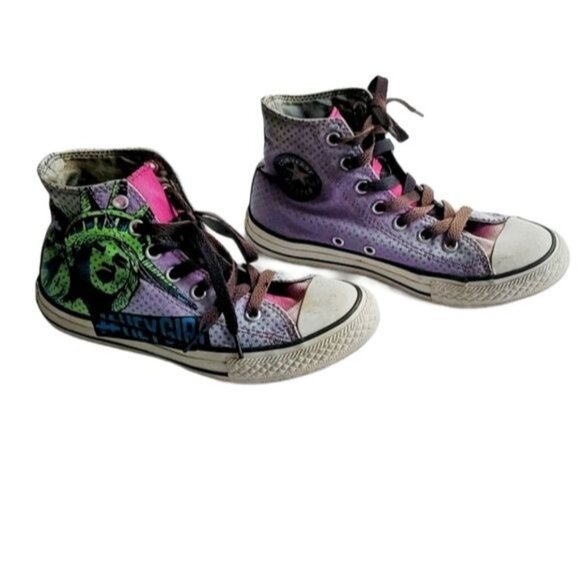 Converse Statue of Liberty Chuck Taylor High Tops KIDS CHILDREN Youth Size 2 - Picture 1 of 9
